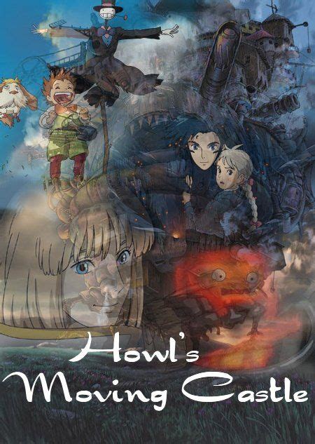 New papercraft featuring howl, sophie and calcifer from ghibli's howl's moving castle! Howls Moving Castle by LaShankee.deviantart.com | Howls ...