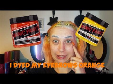 Specifications of brad mondo hair dye super colors product colors available: Brad Mondo Taught Me Everything I Know - Dying my hair and eyebrows yellow and orange - YouTube