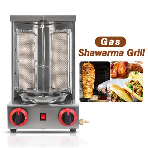 Lpg Shawarma Grill Doner Kebab Machine Tacos Rotisserie 220 240v