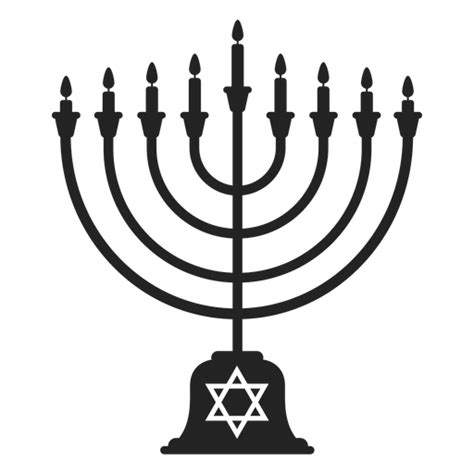 Hanukkah Menorah Icon Transparent Png And Svg Vector File