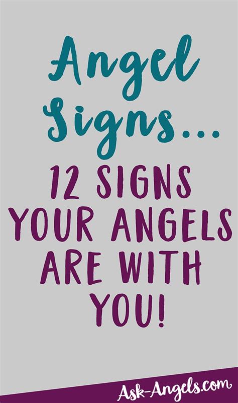 Angel Signs ~ 13 Signs Your Angels Are With You Angel Signs Angel