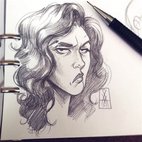 rosa diaz from brooklyn 99 gives me life drawing