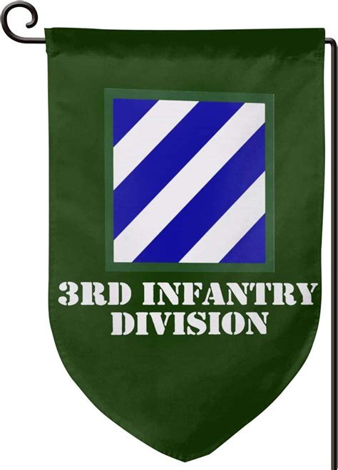 Bjhyqsmq Army 3rd Infantry Division Garden Flagparty Flag