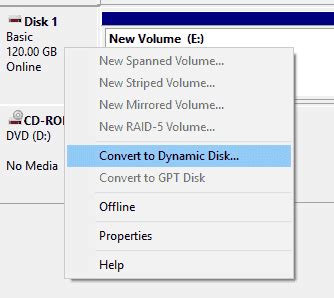 Convert to dynamic disk faq. How to convert dynamic disk to basic disk without data ...