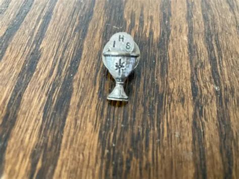 Vintage First Holy Communion Eucharist Catholic Lapel Pin 599 Picclick