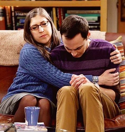 The Big Bang Theory S Sheldon And Amy Finally Share Their First Kiss