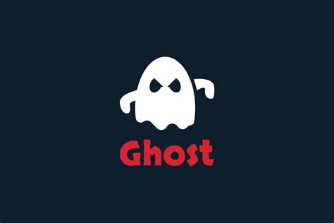 Ghostlogo Ghost Logo Logo Design Template Logo Templates