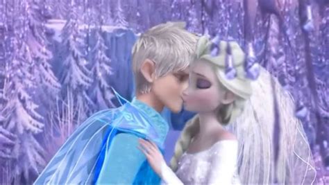 Frozen Elsa And Jack Frost Wedding