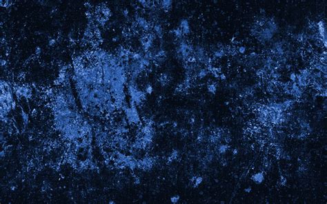 Download Wallpapers Blue Grunge Background Blue Grunge Texture Dark