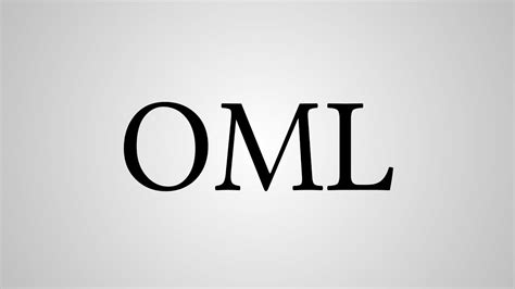 Maybe you would like to learn more about one of these? What Does "OML" Stand For? - YouTube