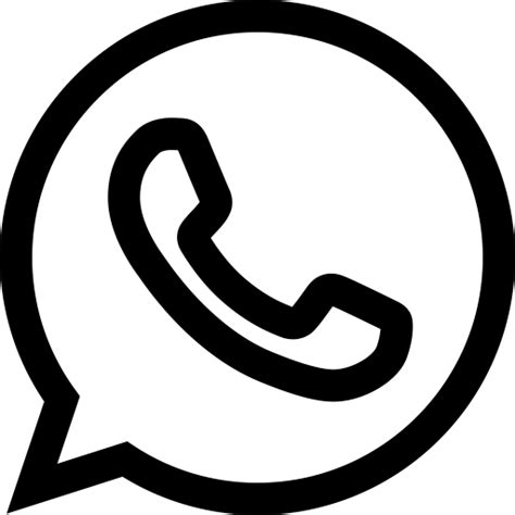 Whatsapp Logo Icon Download In Line Style