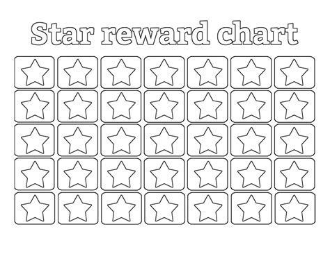 Fun Printable Reward Charts 101 Activity