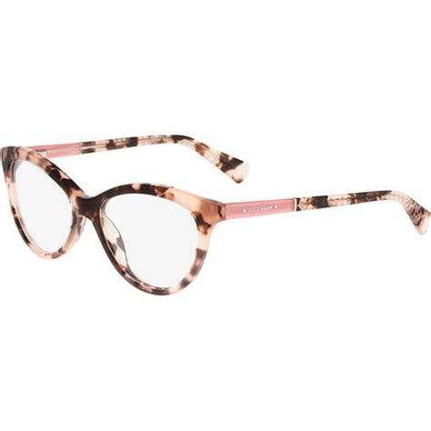 cole haan eyeglasses ch5000 260 blush tortoise 52mm