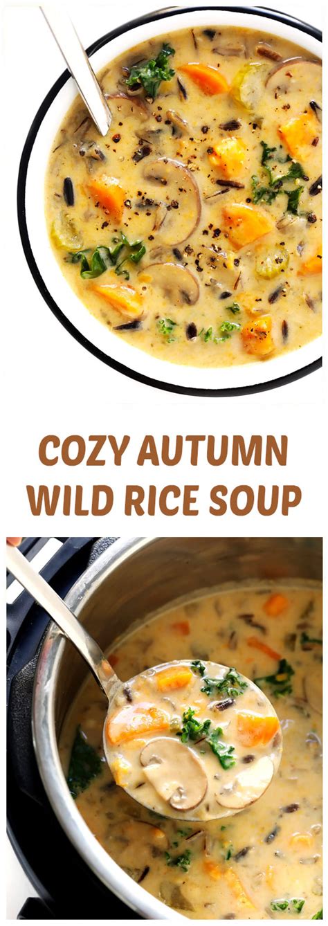 Cozy Autumn Wild Rice Soup Mom Recipe Today