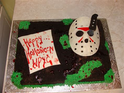 Jason Halloween Cake — Halloween Halloween Cakes Halloween Cookie