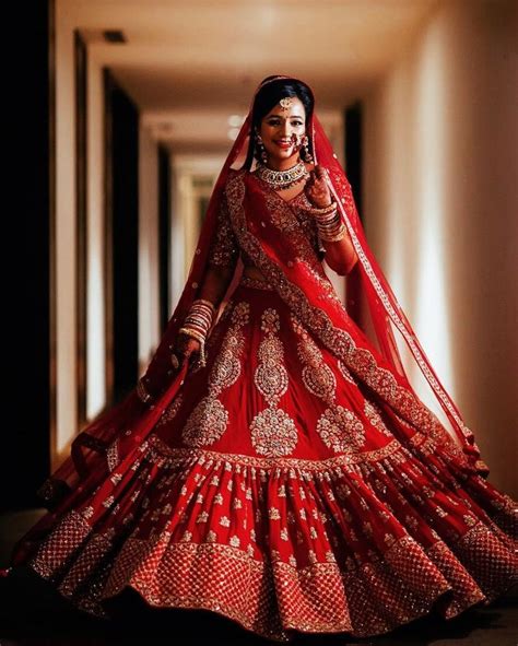 Traditional Indian Wedding Dress Red