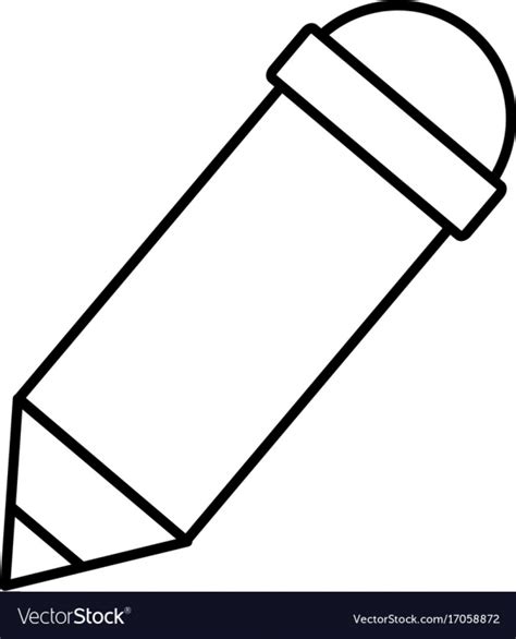 Pencil Clipart Black And White Outline And Other Clipart Images On