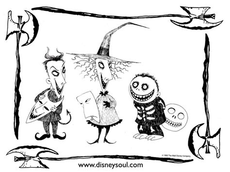 78 Printable Tim Burton Coloring Pages Gincoo Merahmf