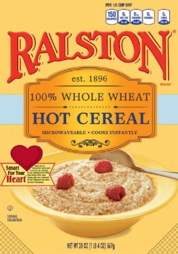 Ralston® 100 Whole Wheat Hot Cereal 20 Oz King Soopers