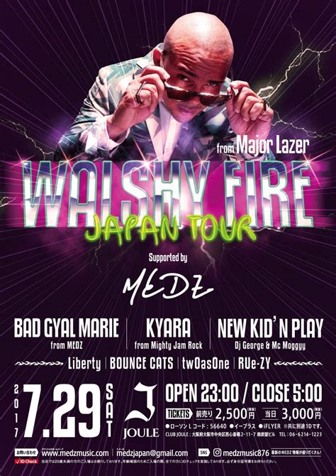 Kyara On Twitter Walshy Fire Fr Major Lazer Japan Tour Osaka Act