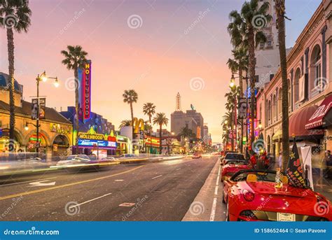 Hollywood California Usa Editorial Stock Image Image Of America