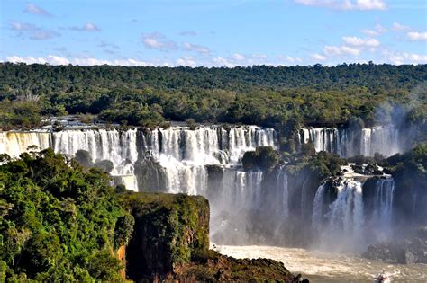 The Falls Are On The Border Of Brazil And Argentina We Visited From