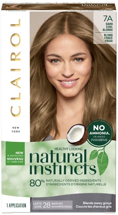 Natural Instincts Hair Color 7a Dark Cool Blonde 1 Ea Pack Of 2