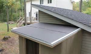 There are two main solutions to building a shed foundation on a slope Shed Roof Pitch: A Practical Guide with Examples and Pictures