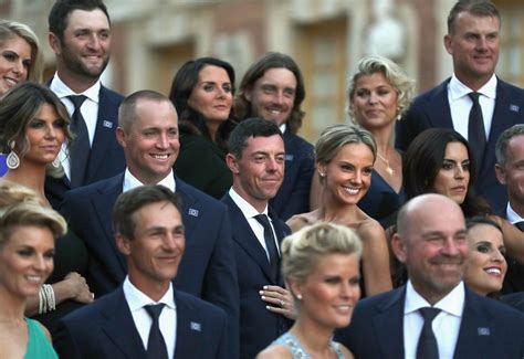 Ryder Cup 2018 Team Europe And Team Usa Joined By Wives And