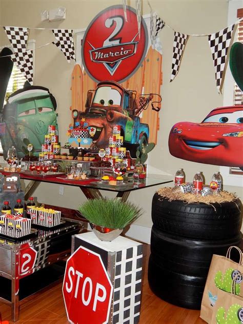 We are super excited to share our free race car birthday printables from one of our collaborations with disney dream parties. Disney Pixar Car Party Birthday Party Ideas | Photo 2 of ...
