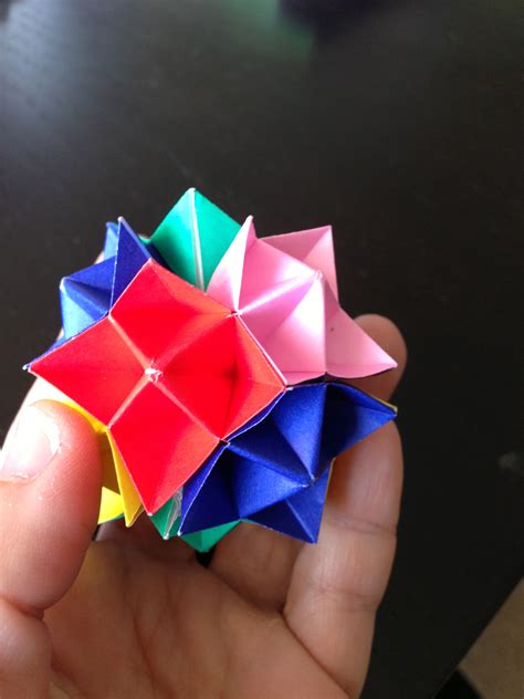 Origami Spike Ball Make