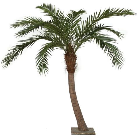 Casual Tall Artificial Palm Tree Fake Grass Tape Vase Shaped Shrubs