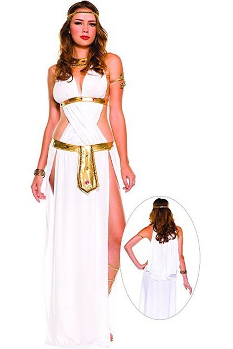 atomic white queen of the nile costume goddess costume goddess halloween costume greek