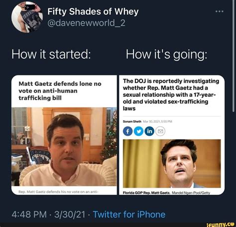 Fifty Shades Of Whey How It Started How Its Going The Doj Is