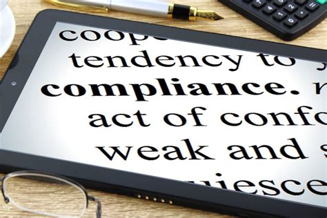 Compliance Tablet Dictionary Image
