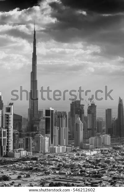 Aerial View Dubai Skyline Stock Photo 546212602 Shutterstock