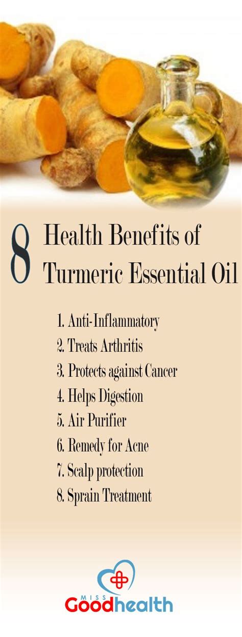 Missgoodhealth Com 8 Benefits Of Turmeric Essential Oil Health
