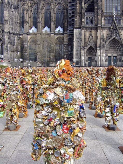 Ha Schult Trash People Shown In Cologne Germany Trash Art