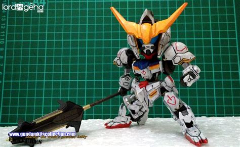 Custom Build: SD x HG Gundam Barbatos FULL WEAPON SET 1 - Gundam Kits ...