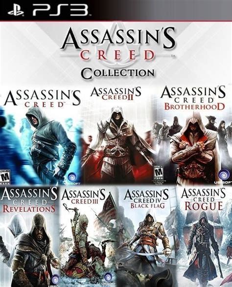 7 Juegos En 1 Assassins Creed Collection Ps3 Game Store Colombia