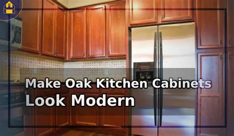 Try These 5 Tips To Make Oak Kitchen Cabinets Look Modern
