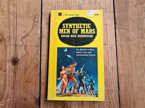 Synthetic Men Of Mars By Edgar Rice Burroughs Vintage Etsy