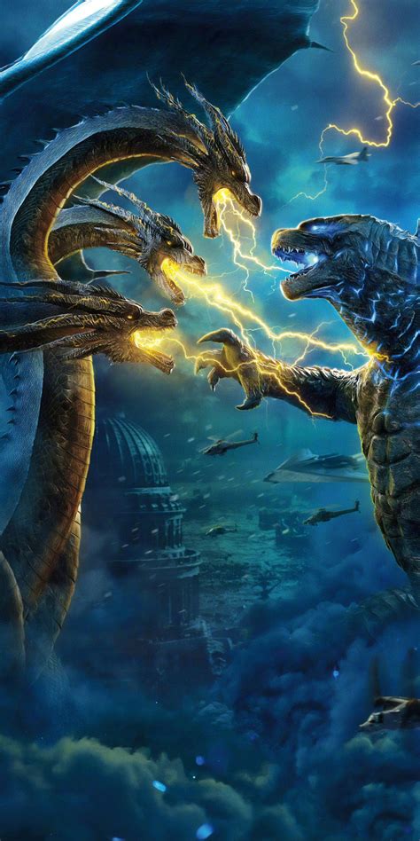 1080x2160 Godzilla King Of The Monsters One Plus 5thonor 7xhonor View