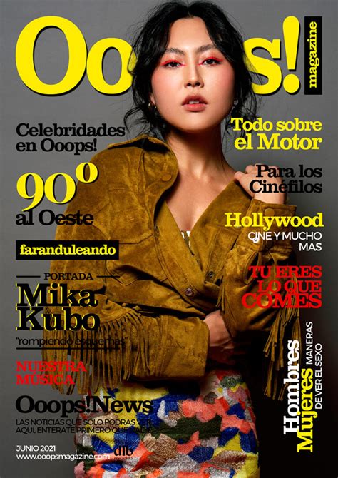 Mika Kubo Portada En Ooops Magazine Ooops Magazine
