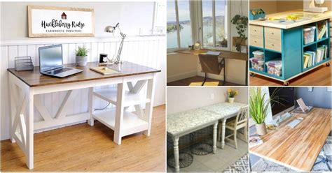50 Decorative Diy Desk Solutions And Plans For Every Room