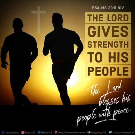 The Lord Gives Strength - I Live For JESUS