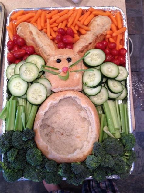 Easter Bunny Veggie Tray Fancy Veggie Tray Fruit And Veggie Platter