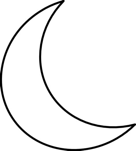 White Crescent Moon Clipart Png Download Full Size Clipart 820235