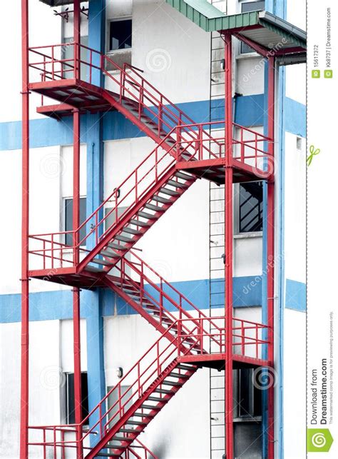 Emergency Exit Stairs Stock Photo Image Of Stairs Emergency