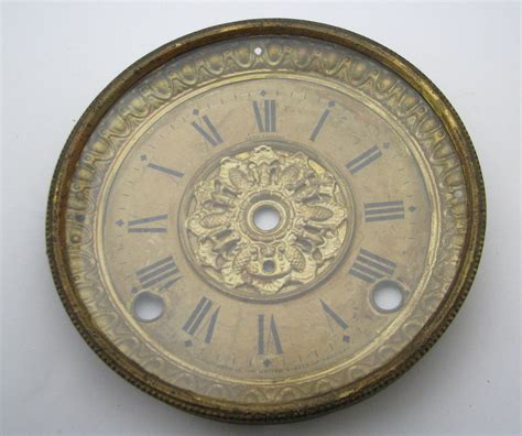 Antique Seth Thomas Mantel Clock Dial Bezel Parts Repair Antique